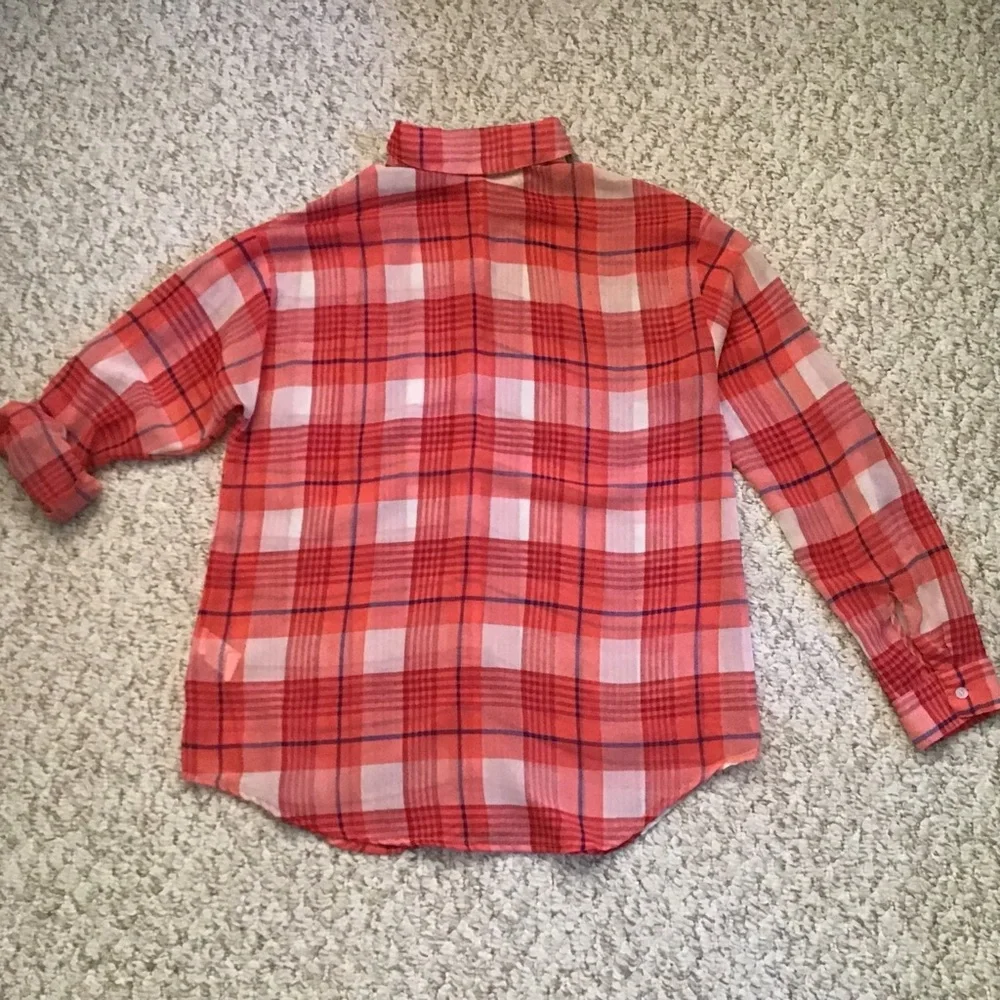 L/S Plaid Button Down - Picture 2 of 8